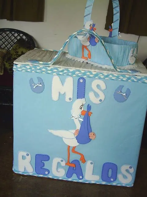 Cajas de regalos para baby shower - Imagui | Caja de Regalos ...
