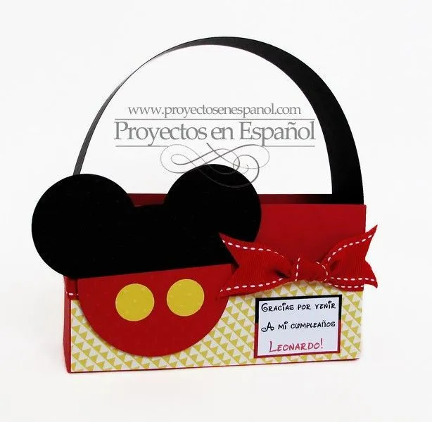 Cajas de sorpresas de Mickey - Imagui