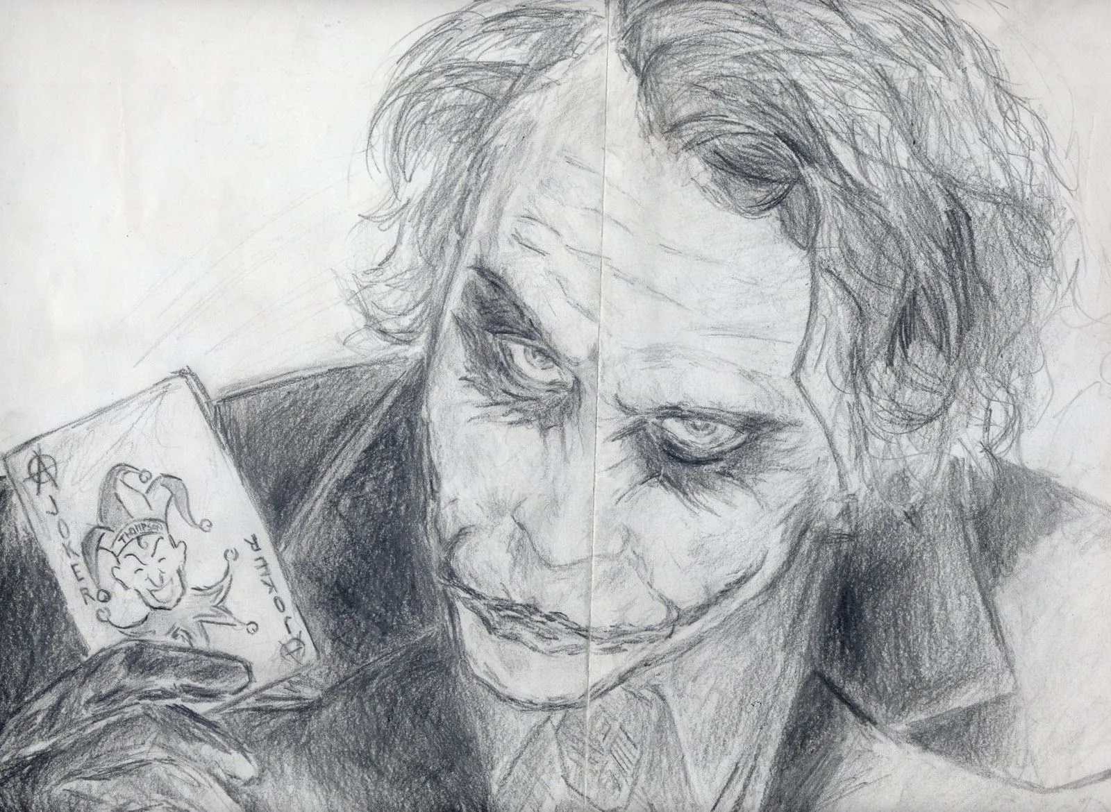 Un cajón olvidado: Joker a lápiz