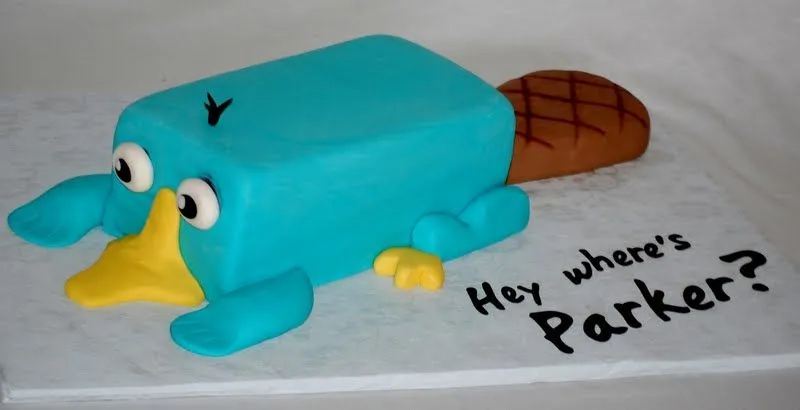 CakeFilley: Perry the Platypus Cake