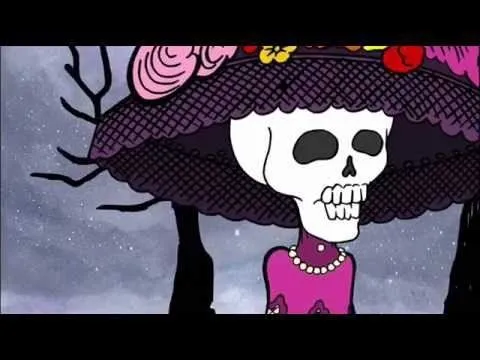 Calaveras animadas - La Catrina en Día de Muertos - YouTube
