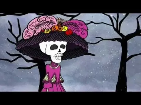 Calaveras animadas - La Catrina en Día de Muertos - YouTube