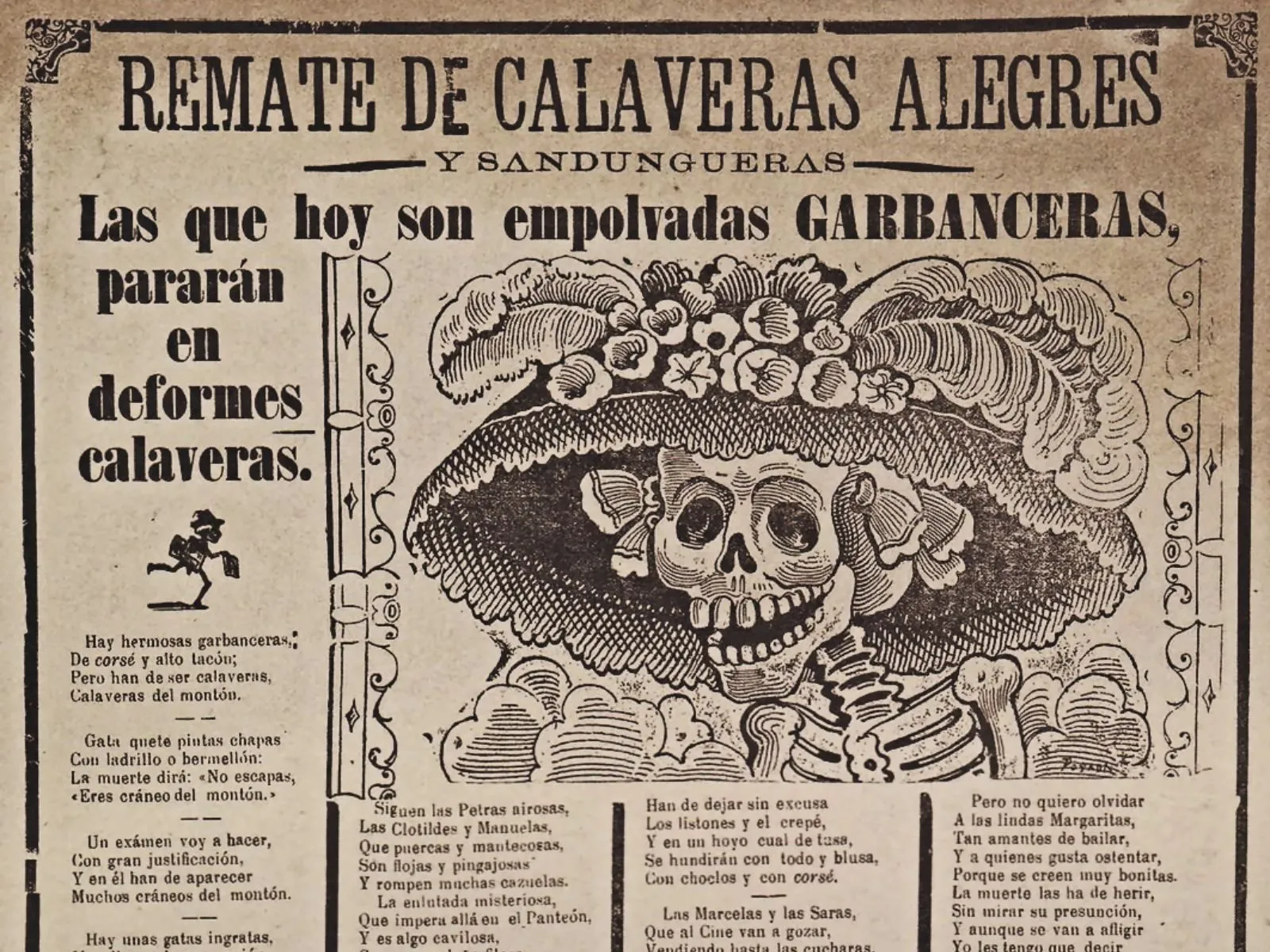 Calaveritas literarias: rima y picardía - México Desconocido