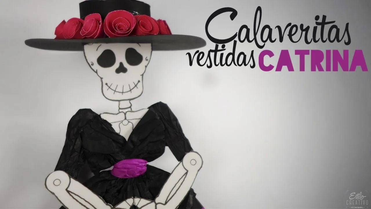 Calaveritas Vestidas [Catrina] || Entre Calabazas y Catrinas 2.0 || (Día de  Muertos) - YouTube