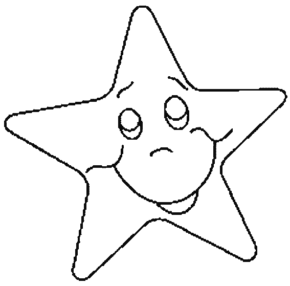 desenhos de colorir e pintar estrelas | desenhos para colorir xd