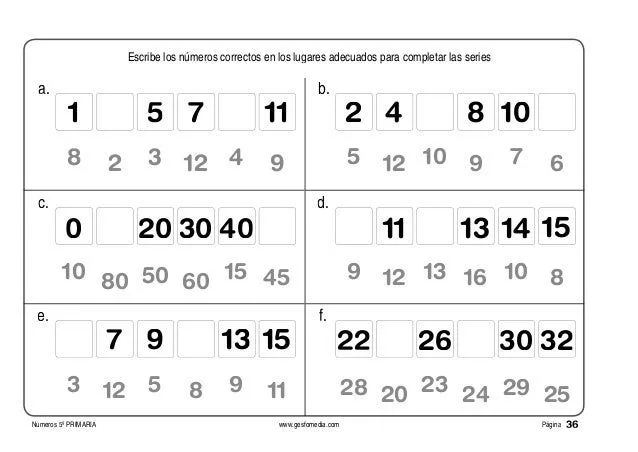 Calculo, números, geometria y medidas ejemplar de muestra niveles del…