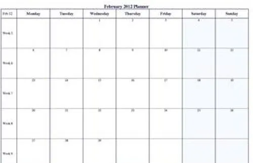 32 Calendarios 2013 para imprimir, plantillas PSD, Excel y Word
