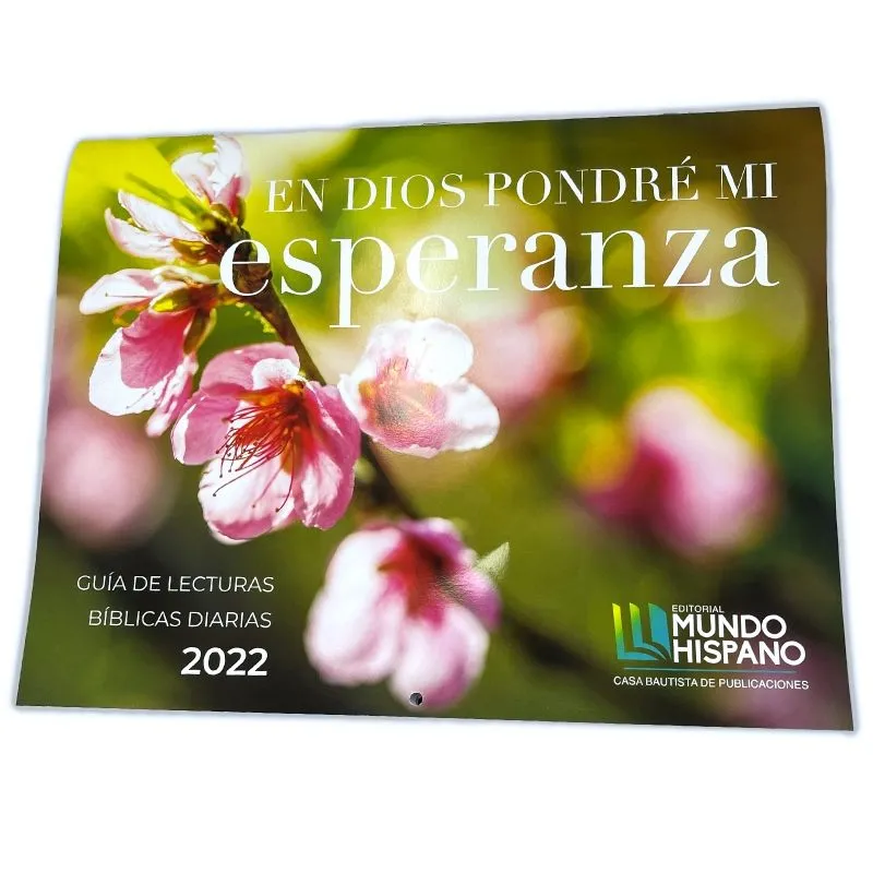 Calendario 2022 En Dios pondré mi Esperanza Paisajes - Librería y  Distribuidora Cristiana en México - Librería y Distribuidora Virtual en  Mexico