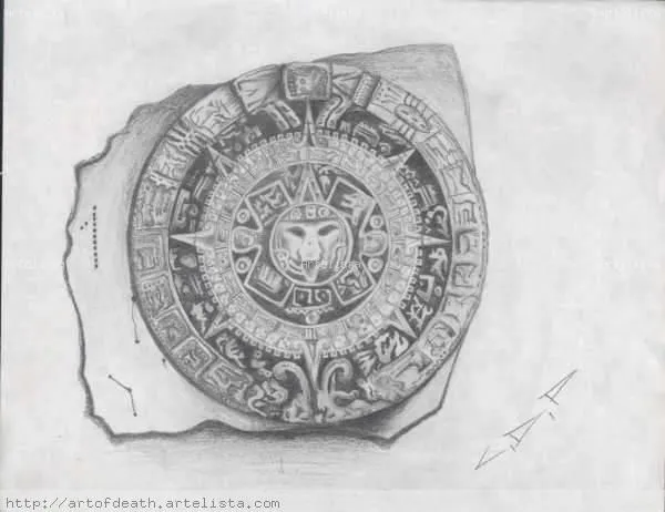 Guerreros aztecas dibujos a lapiz - Imagui