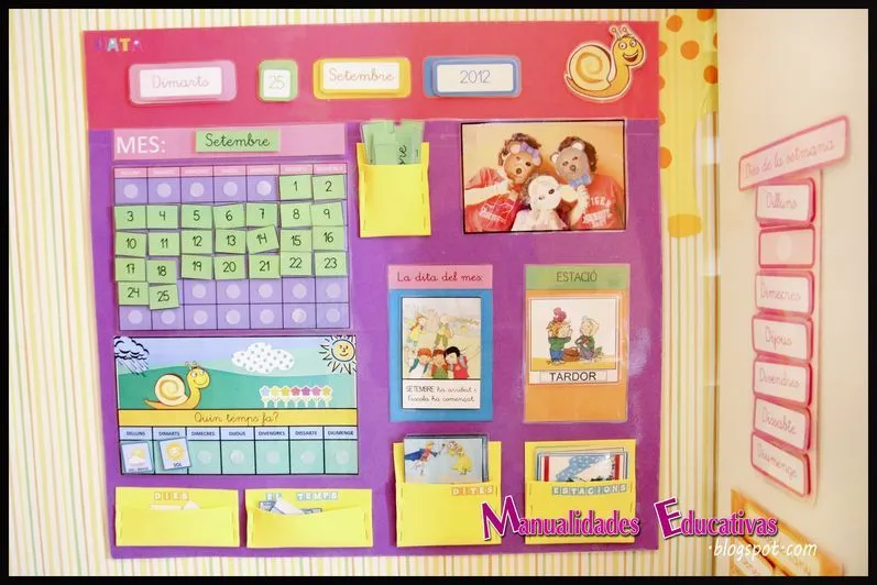 Calendario Educativo - Imprimible Gratis - Creciendo con Montessori