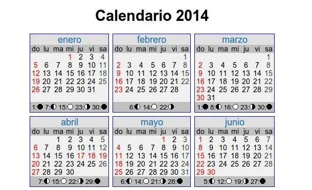 calendario de dias festivos 2014 para imprimir. | Calendario 2015 ...
