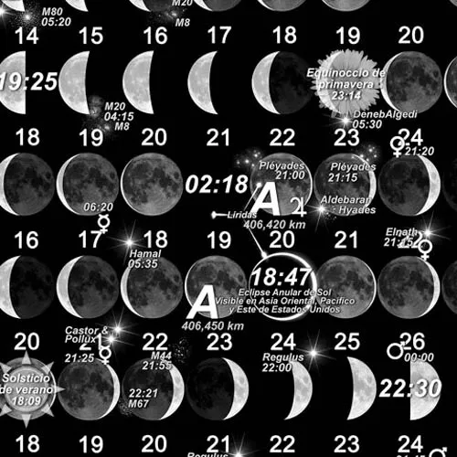 Calendario lunas 2012 - Imagui