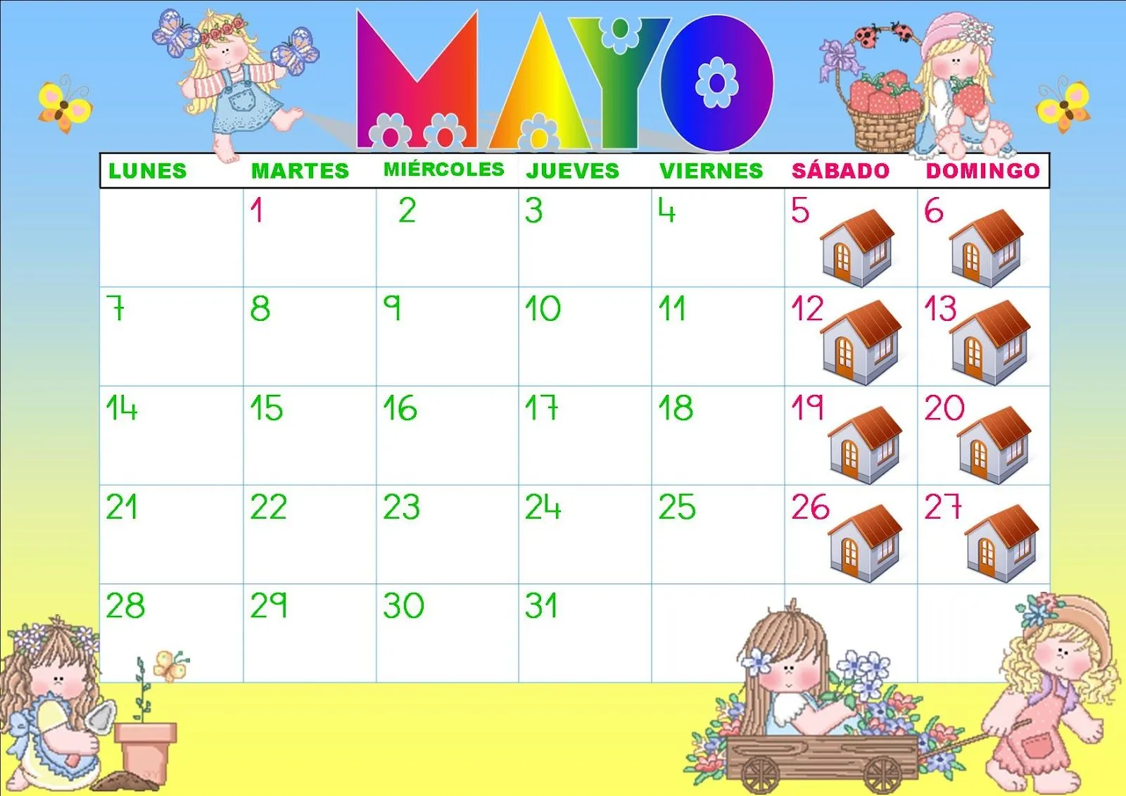 Calendario del mes de mayo 2012 - Imagui Calendario del mes de mayo 2012 - Imagui