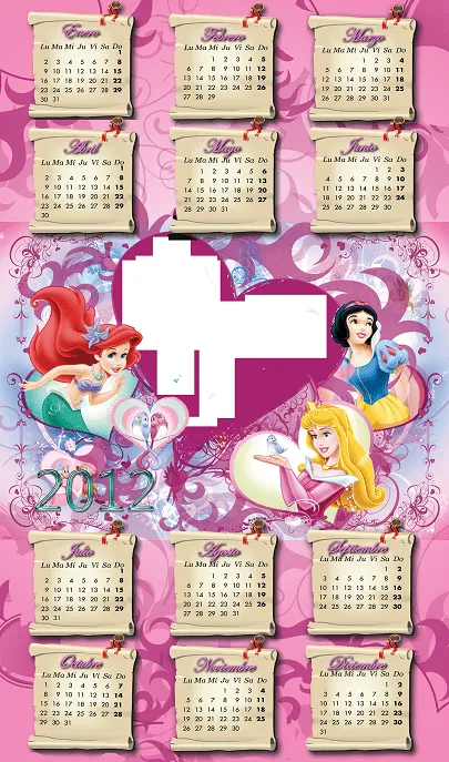 Imagenes de calendarios febrero 2013 de princesas - Imagui