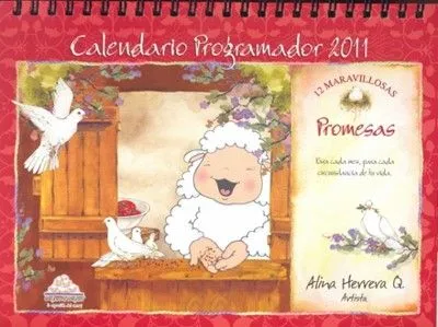 Calendario Programador 2011 Ovejitas (7707278911757): Ayagenesis ...