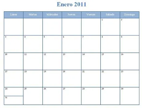Calendario 2013 en word - Imagui