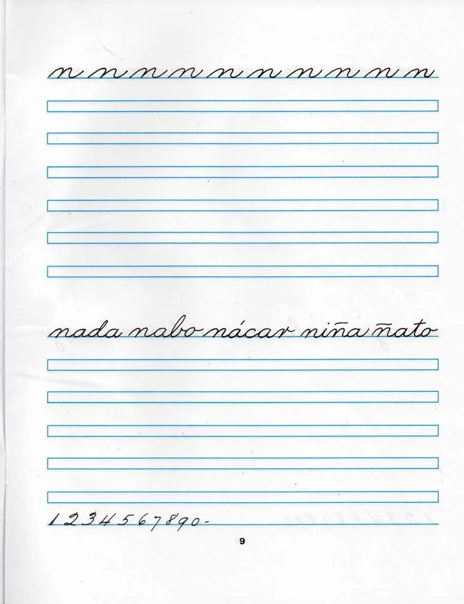 Caligrafía Método Palmer 1 | PDF | Caligrafía | Escritura | Cursive writing  worksheets, Writing worksheets, Cursive writing