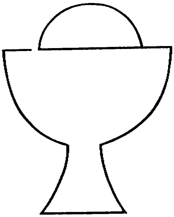 Dibujo la copa y ostia - Imagui