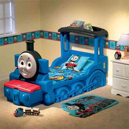 Cama de Tomas el Tren Thomas and friends : DORMITORIOS: decorar ...