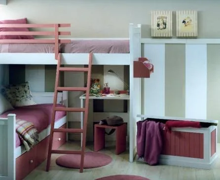 Modelos de cama nido para habitación de jóvenes y niños ...