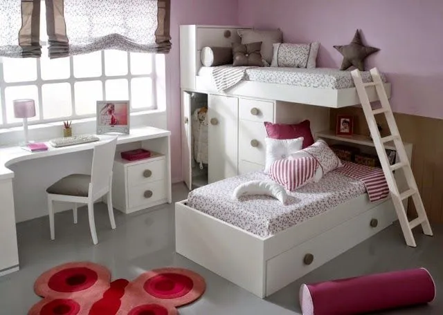 Camas dobles niños | Dormitorios juveniles| Habitaciones ...