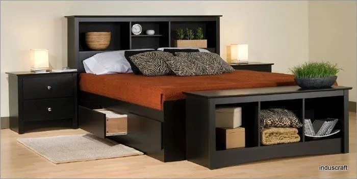 Modelos de camas en madera modernas - Imagui