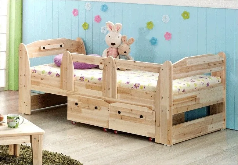 Cuna cama para niños de madera - Imagui