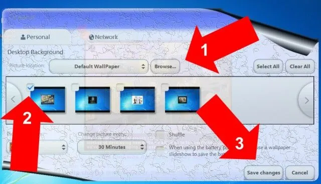 Cambiar fondo de pantalla Windows 7 Starter