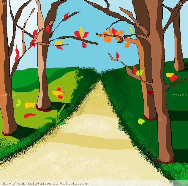 Camino en arboles Gabriela Fajardo - Artelista.com Camino en arboles Gabriela Fajardo - Artelista.com