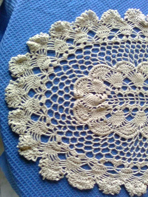 Como hacer caminos de mesa tejidos a crochet - Imagui