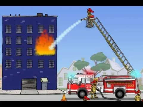 Camiones de bomberos dibujos animados, Bomberos dibujos animados ...