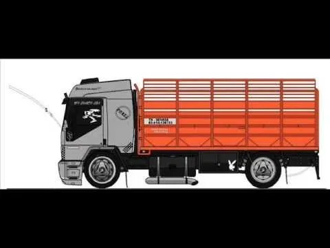 Camiones hechos en paint!! - YouTube