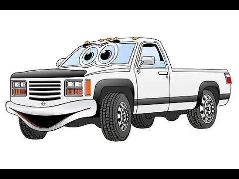 camionetas de dibujos animados, dibujo animados infantiles, - YouTube