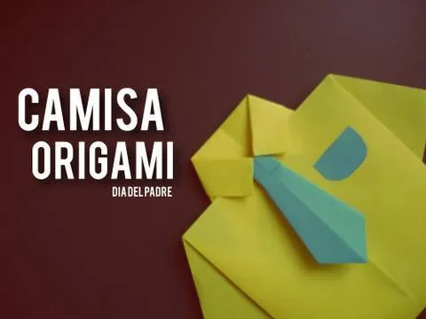 Camisa Origami // dia del padre - YouTube
