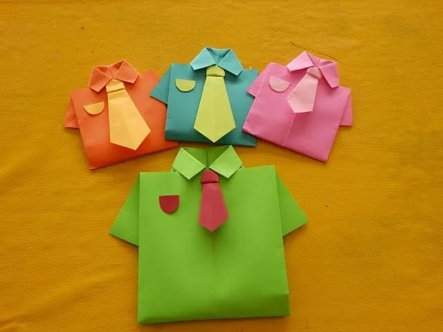 Camisa de Origami - YouTube