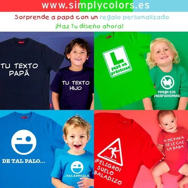 Camisas estampadas para niños DIA DEL PADRE - Imagui