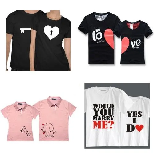 Camisetas para novios enamorados - Imagui