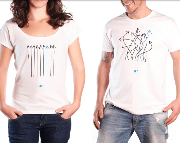 Diseños originales de camisetas para novios - Imagui