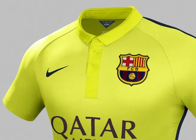 Camiseta Barcelona Nike alternativa 2014-15Marca de Gol | Marca de Gol