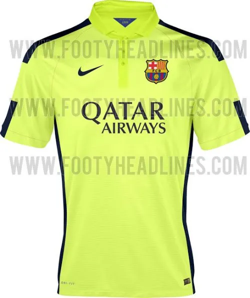 Así será la tercera camiseta del Barcelona | Sopitas.com