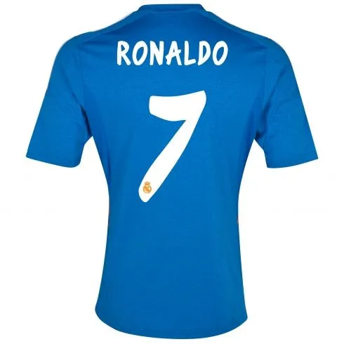 Camiseta de Cristiano Ronaldo del Real Madrid 2013/2014 Segunda ... Camiseta de Cristiano Ronaldo del Real Madrid 2013/2014 Segunda ...