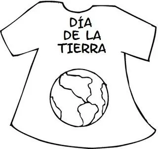 camiseta-del-dia-de-la-tierra-dibujos-para-colorear ... camiseta-del-dia-de-la-tierra-dibujos-para-colorear ...