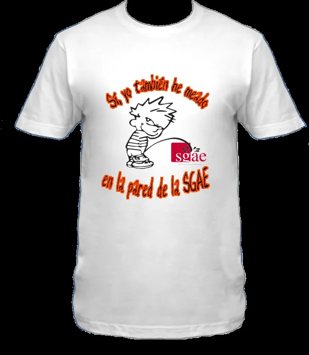 Camiseta de la SGAE… ¡con licencia libre! | En vez del psiquiatra...