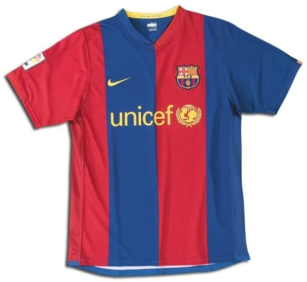 Todas las camisetas de la historia del FC Barcelona - Taringa!