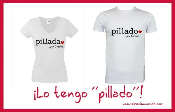 Camisetas personalizadas para San Valentín - Imagui