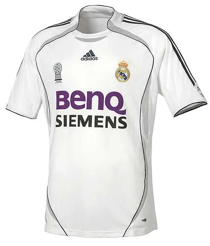 Las nuevas camisetas del Real Madrid - 20minutos.