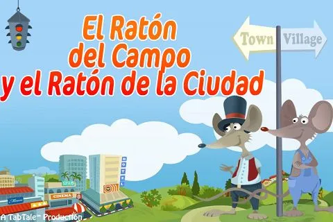 MI COLE AL DIA: RATÓN DE CAMPO Y RATÓN DE CIUDAD