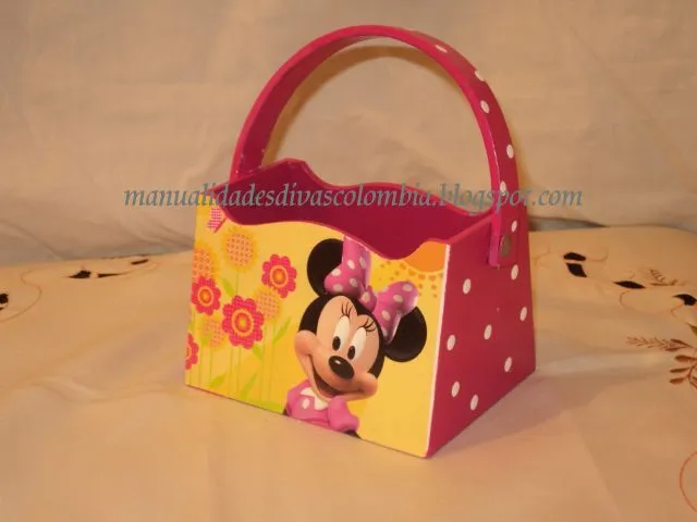Canasta de Minnie Mouse - Imagui