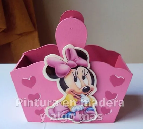 Canastas de cumpleaños de Minnie Mouse - Imagui