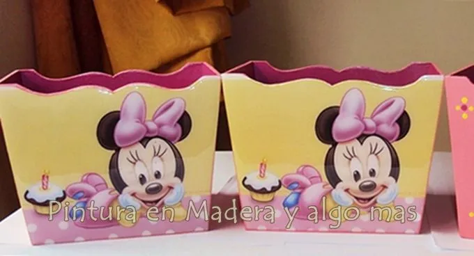 Canastas de Minnie Mouse - Imagui